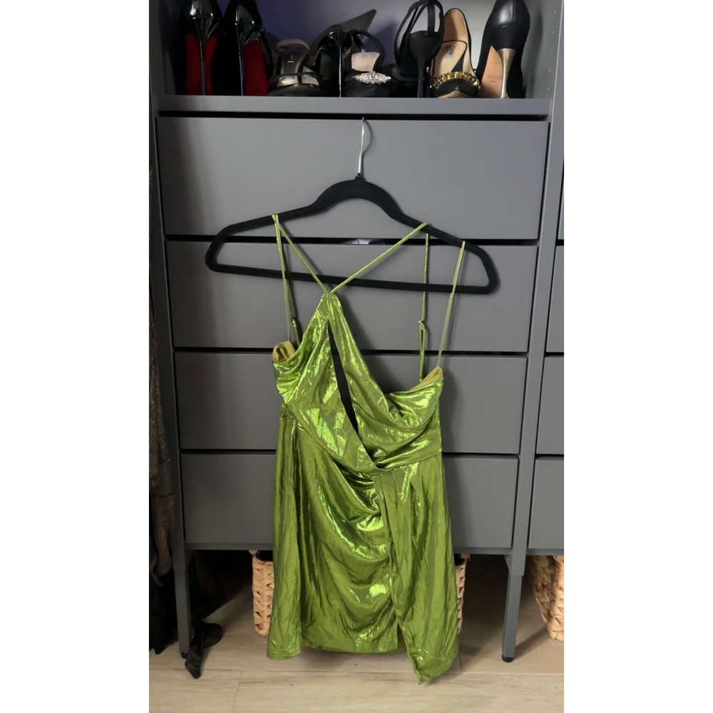 Superdown Claudette Cut Out Dress in Green